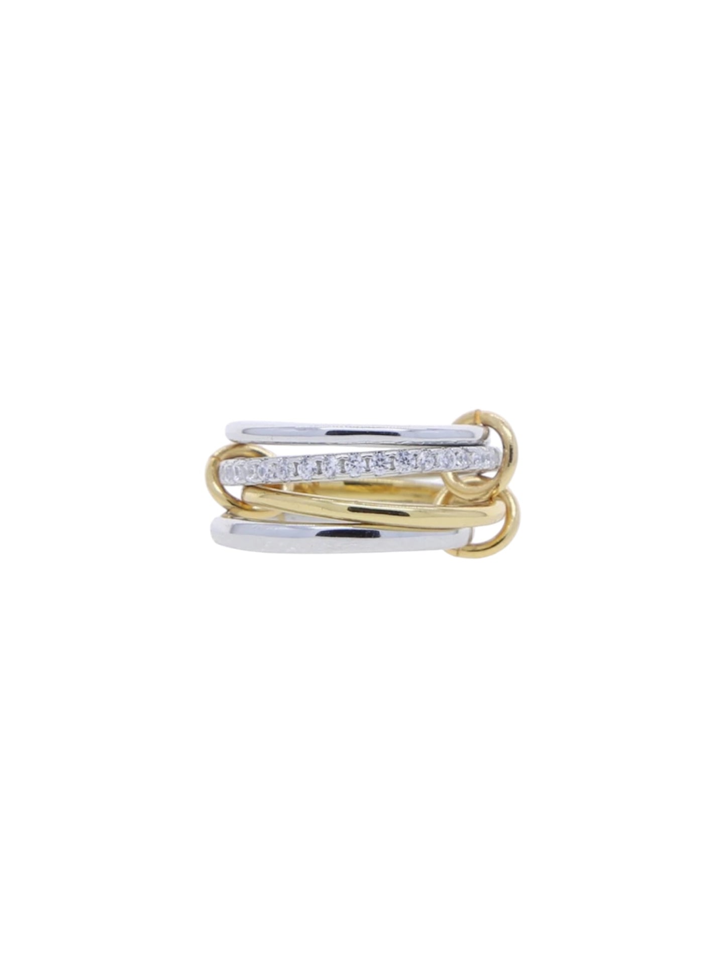 Gold & Silver Lover Stack Ring