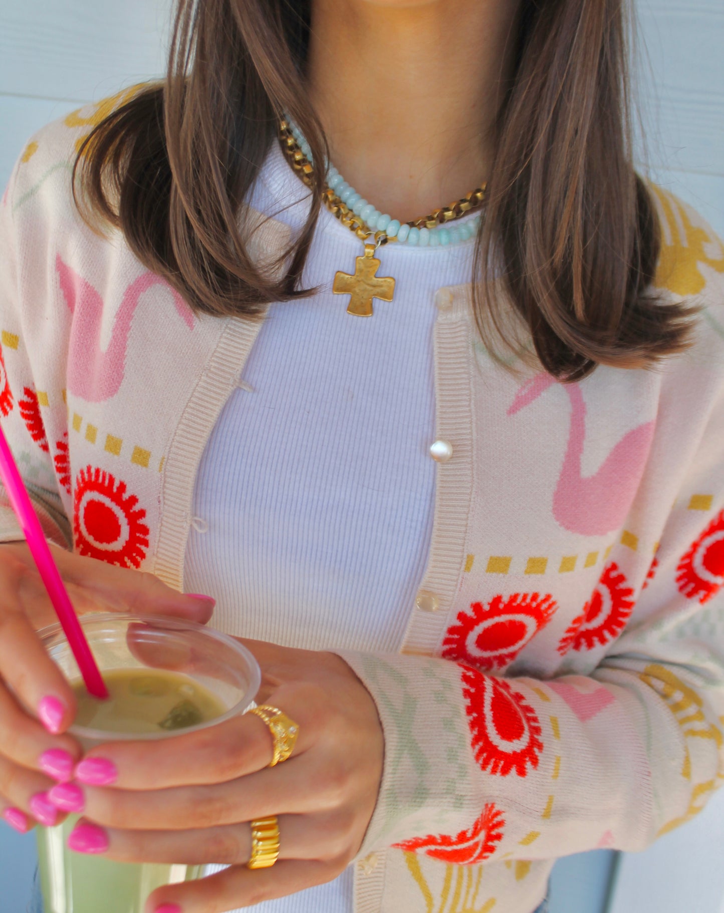 Chunky Cross Necklace