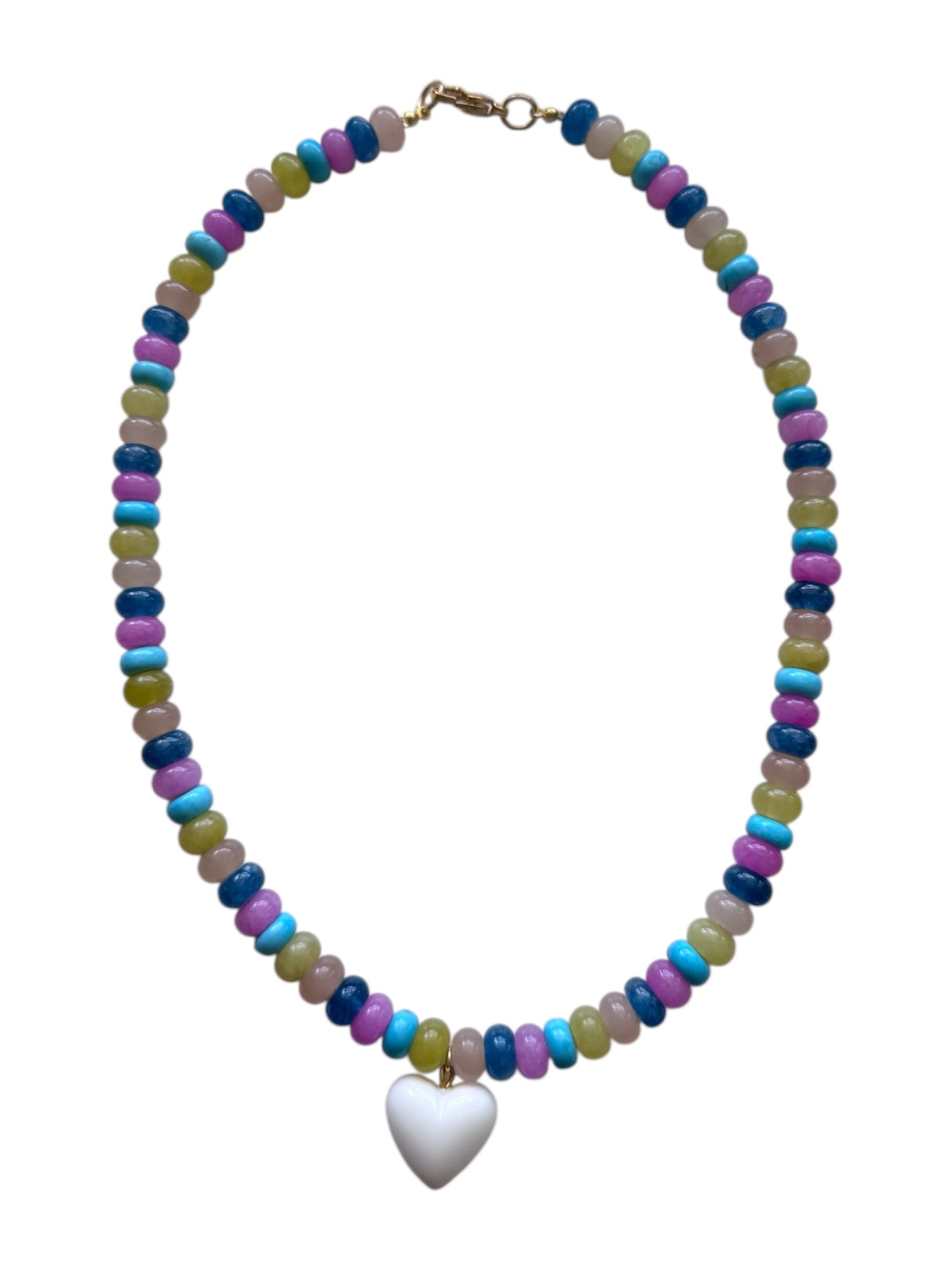 Noah Heart Beaded Necklace