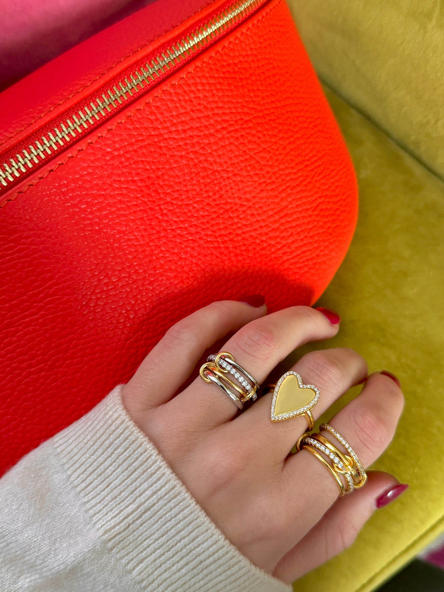 Gold & Silver Lover Stack Ring