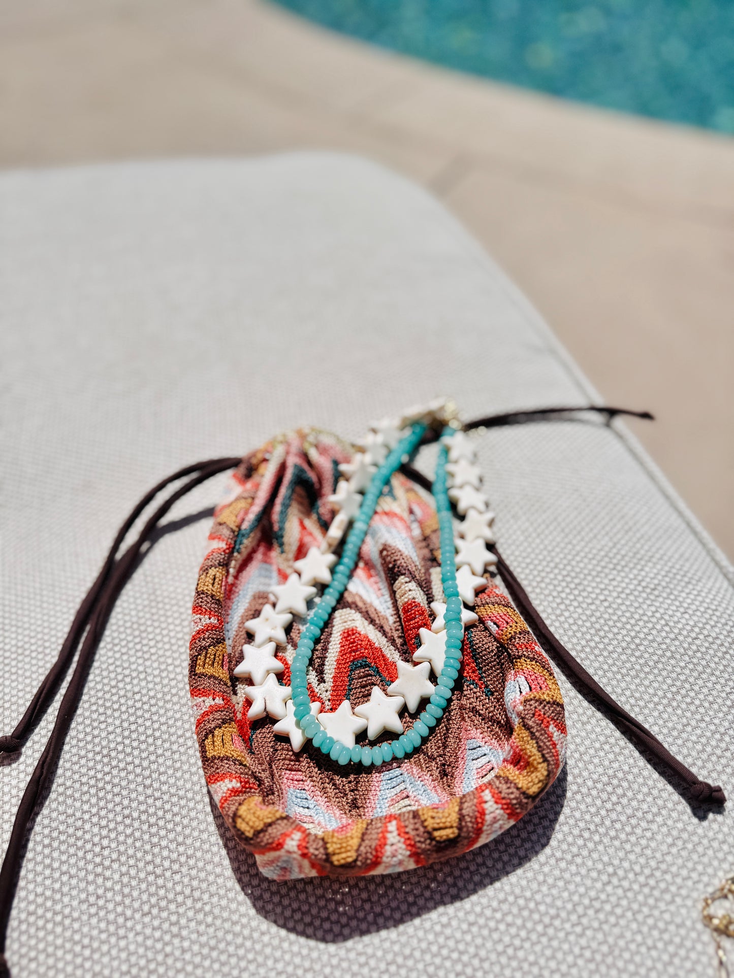 Ivory Chunky Star Necklace