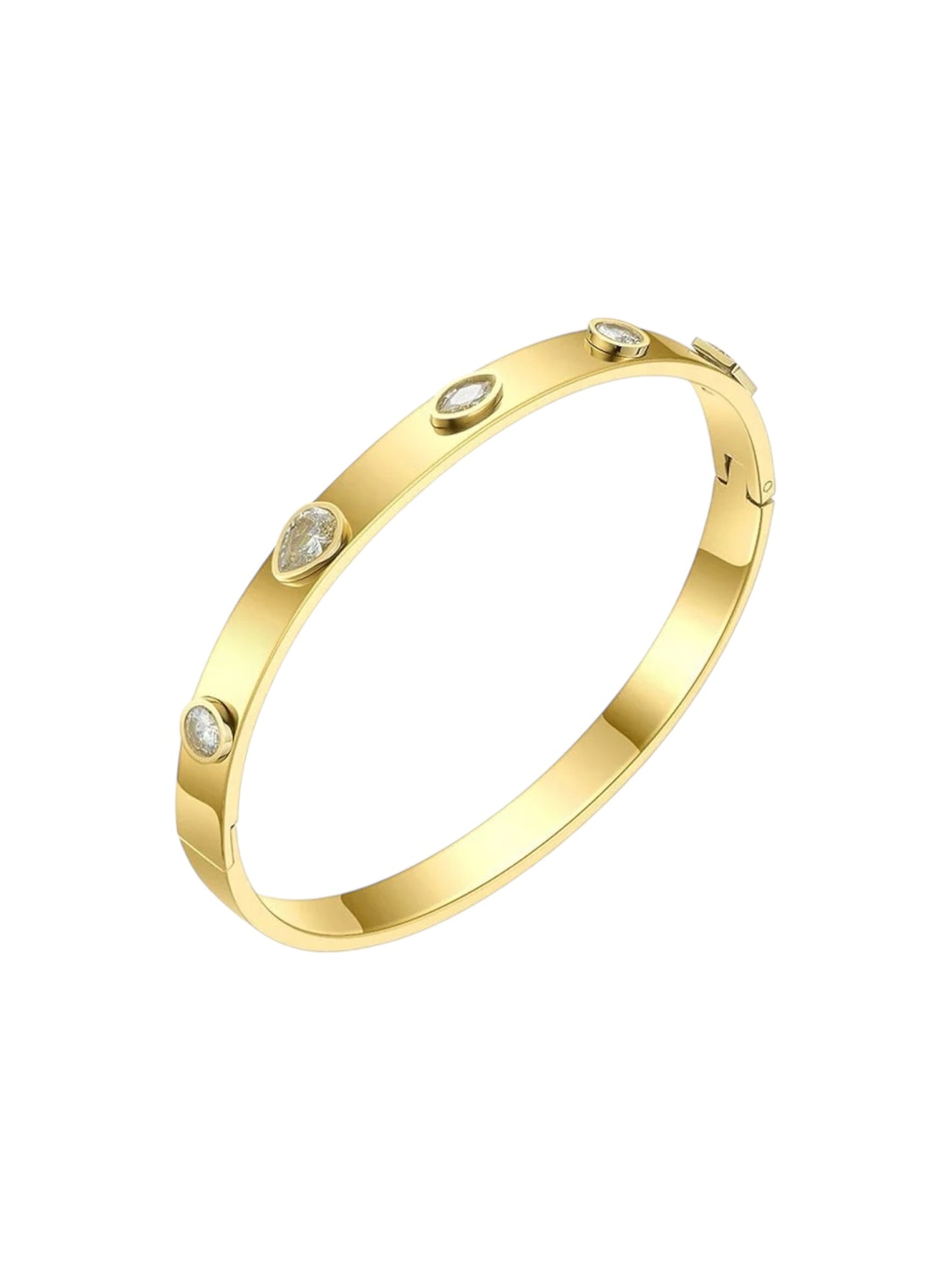Gold Party Bangle