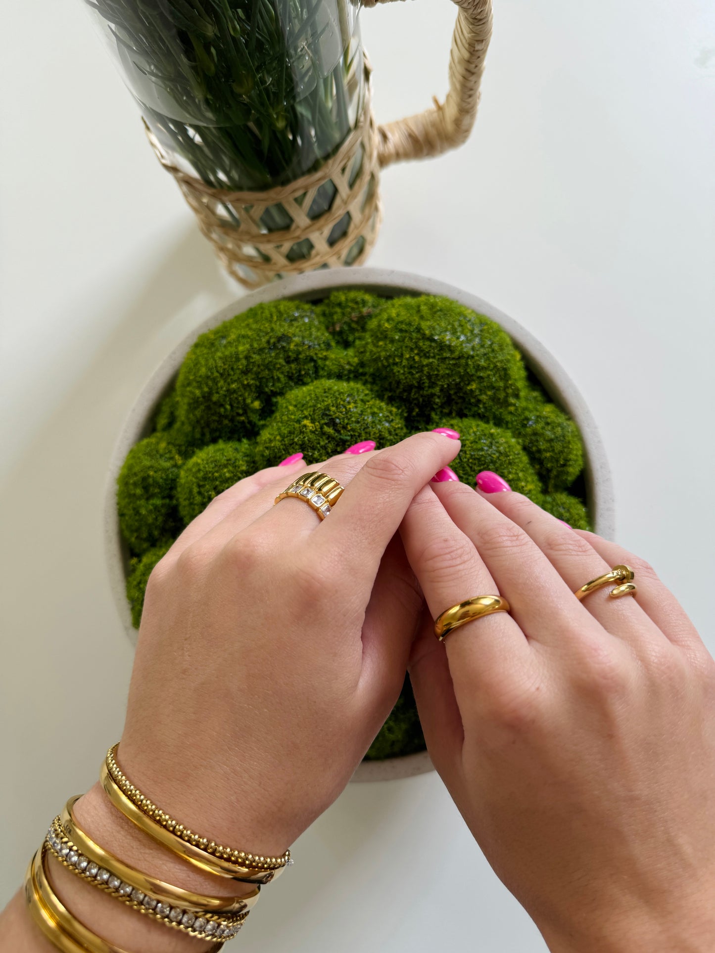 Gold Nail Ring