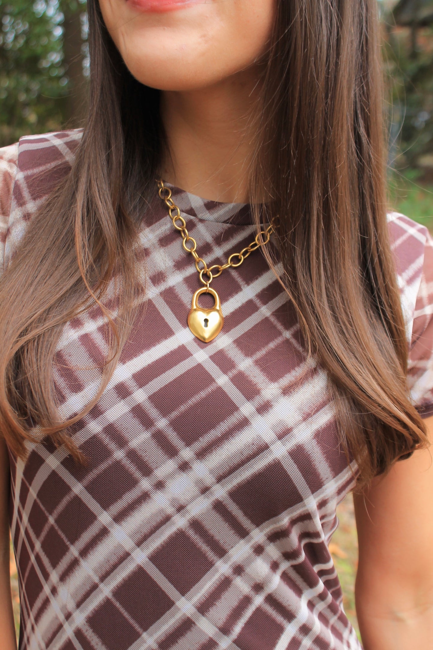 Piper Padlock Necklace