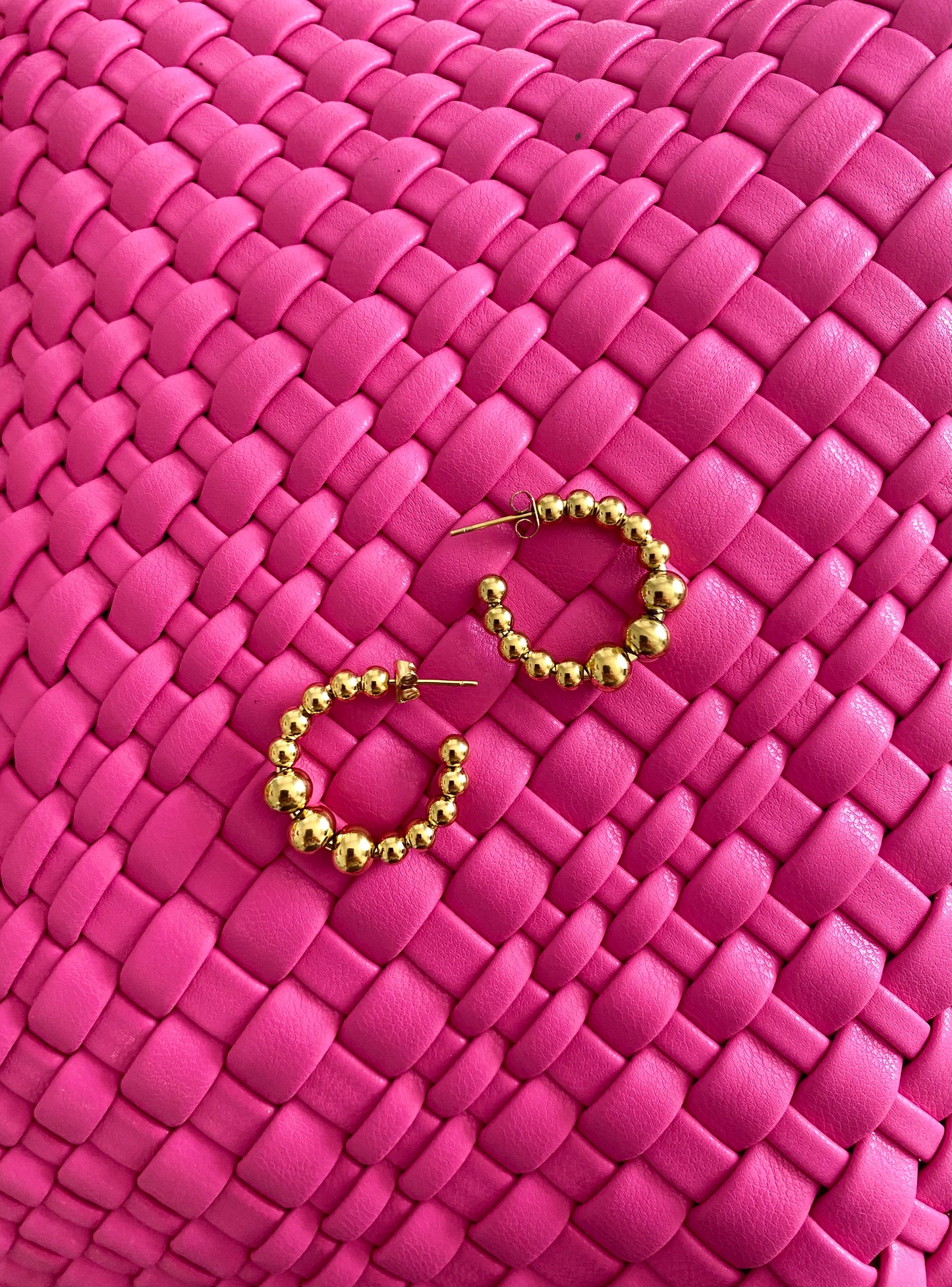Gold Mini Ball Hoops
