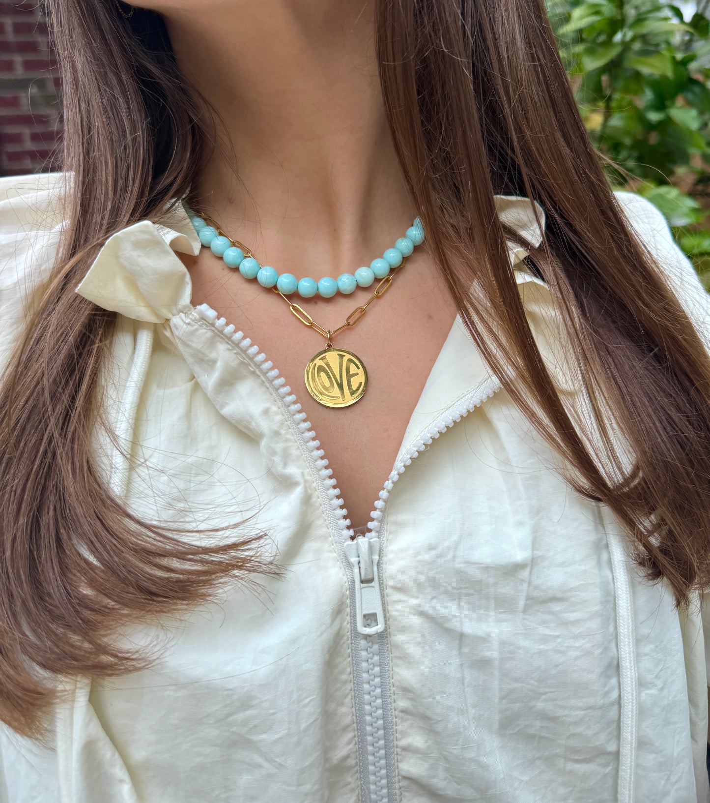 Round Beaded Turquoise