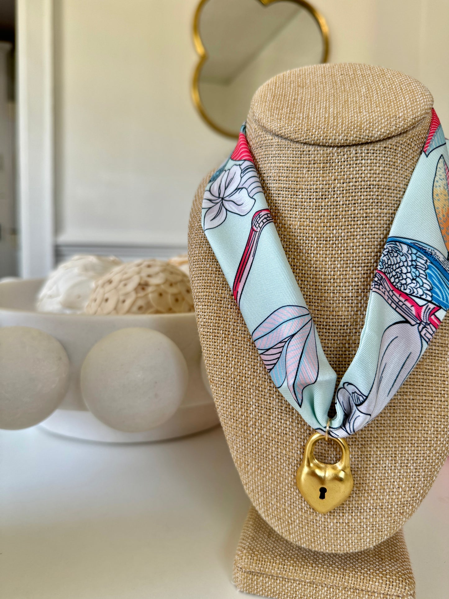 Scarlett Scarf Necklace