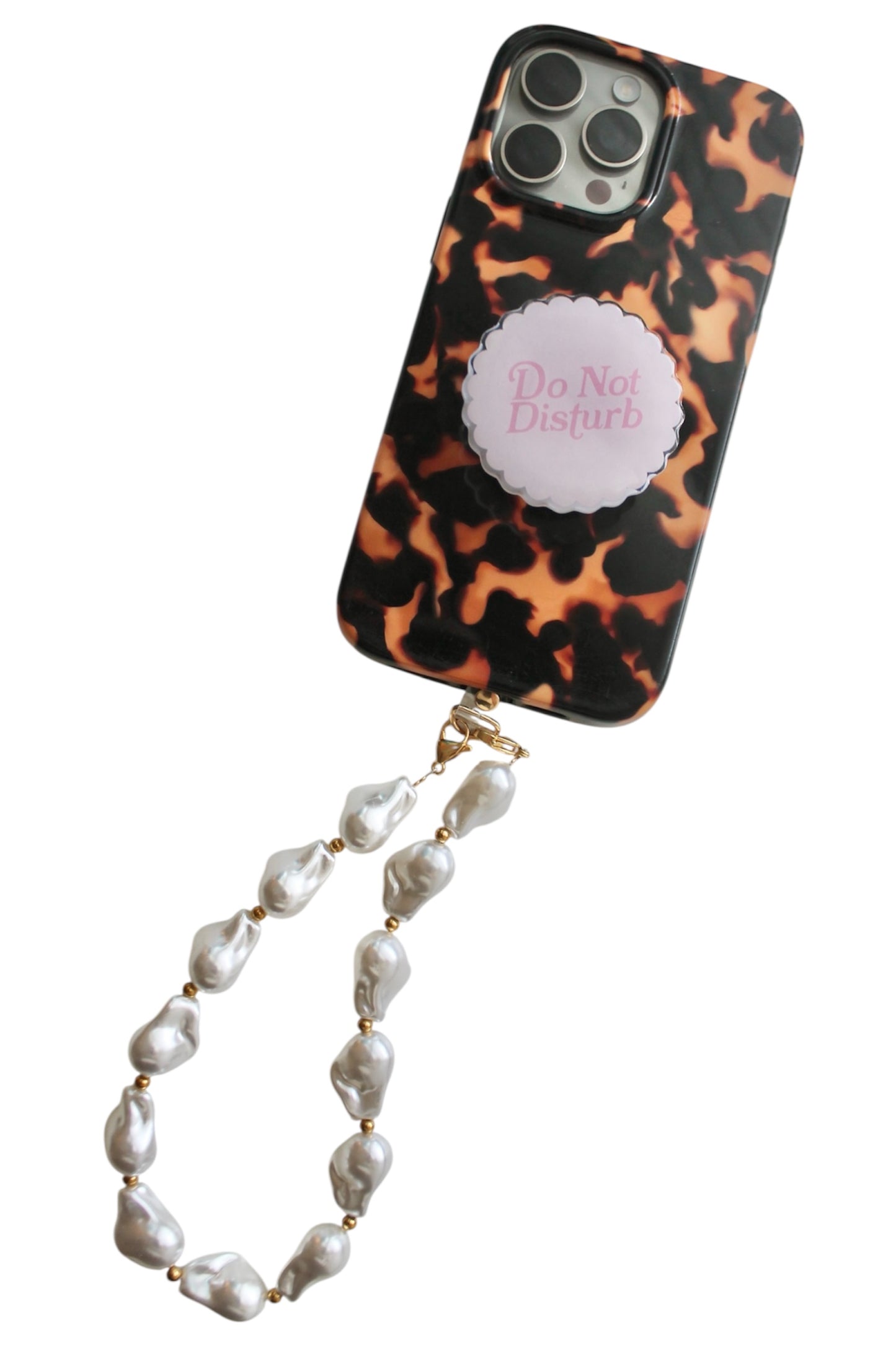 Baroque Pearl Phone Charm