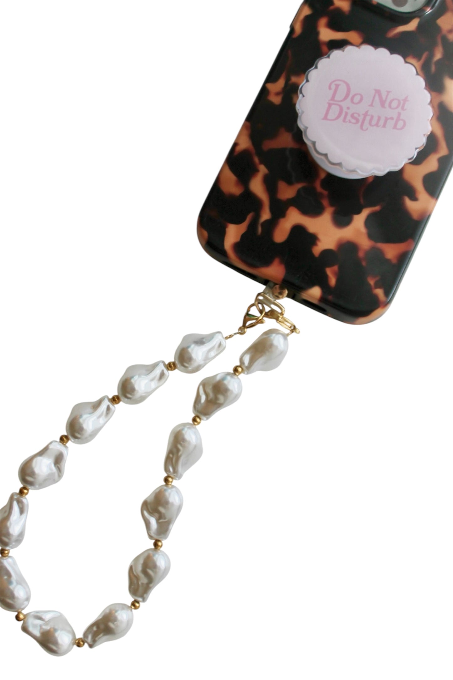 Baroque Pearl Phone Charm