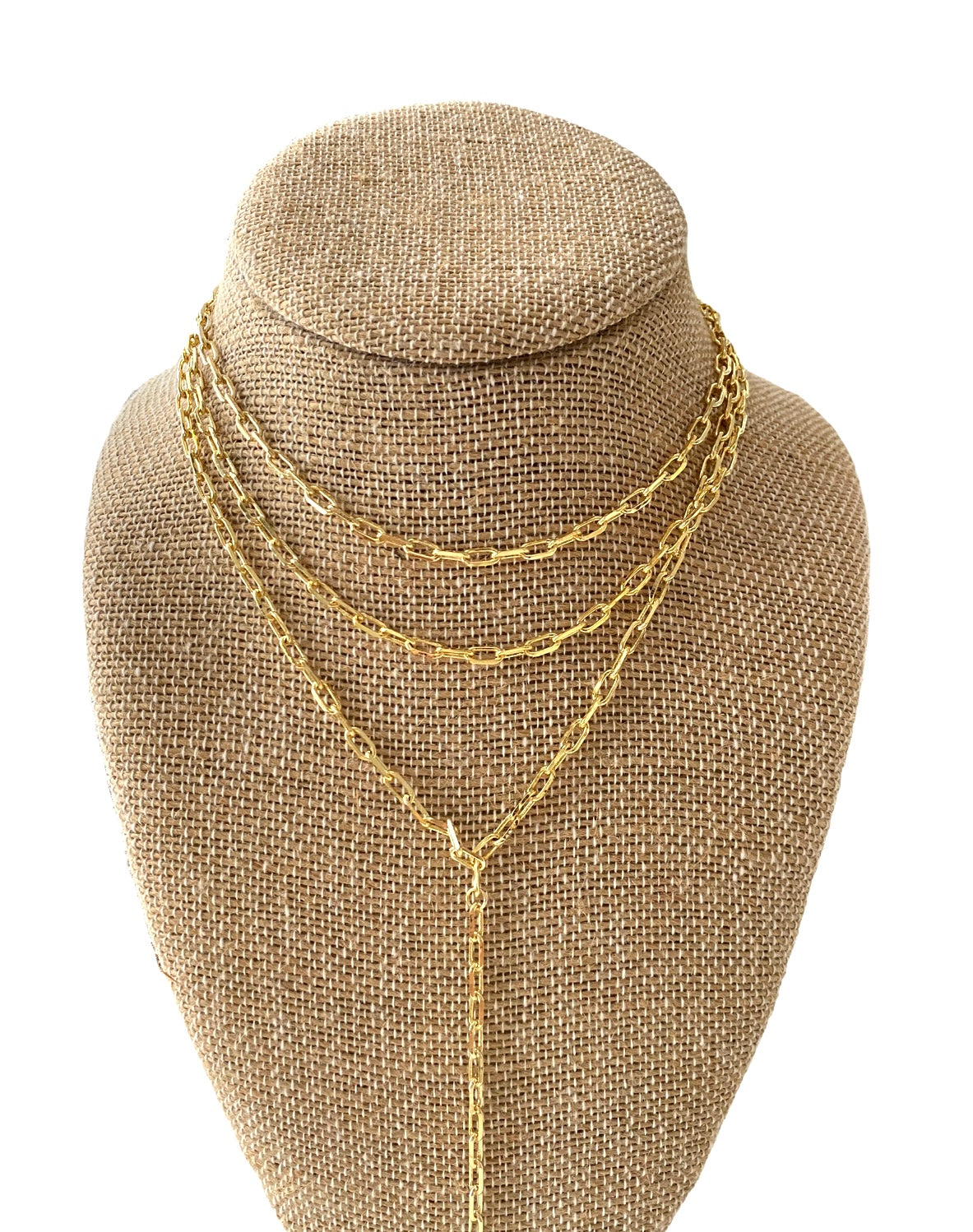 Gold Chain Lariat