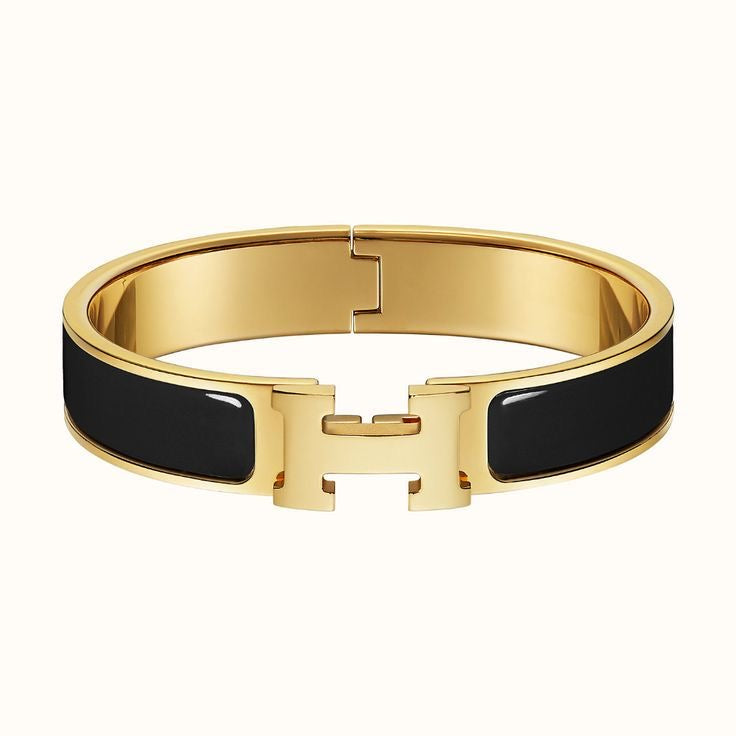 Black H bracelet