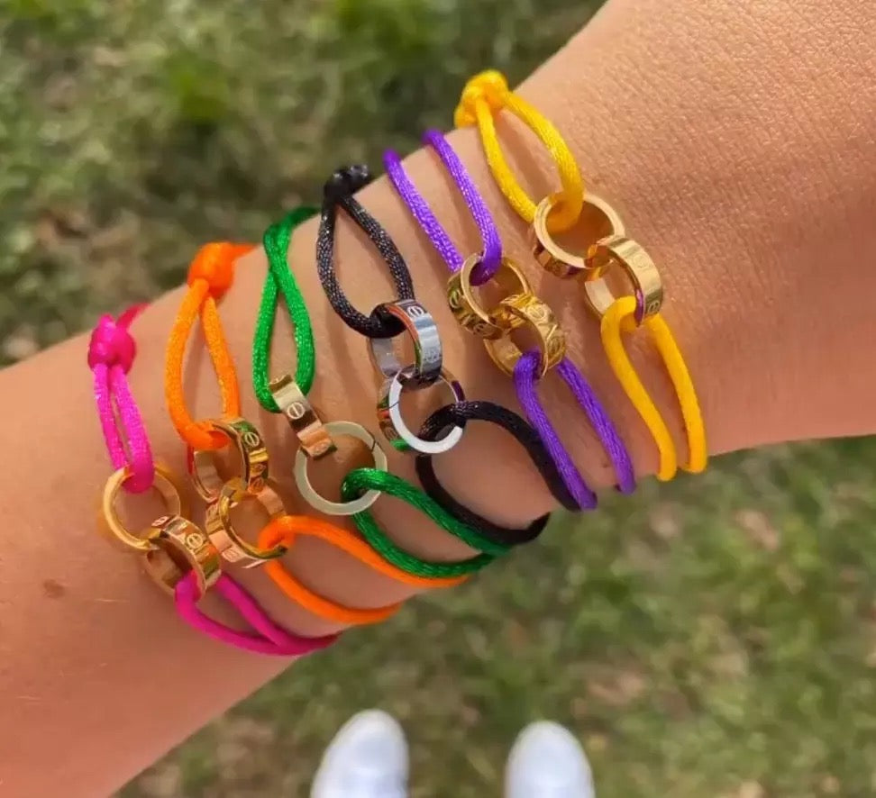Love lock bracelet