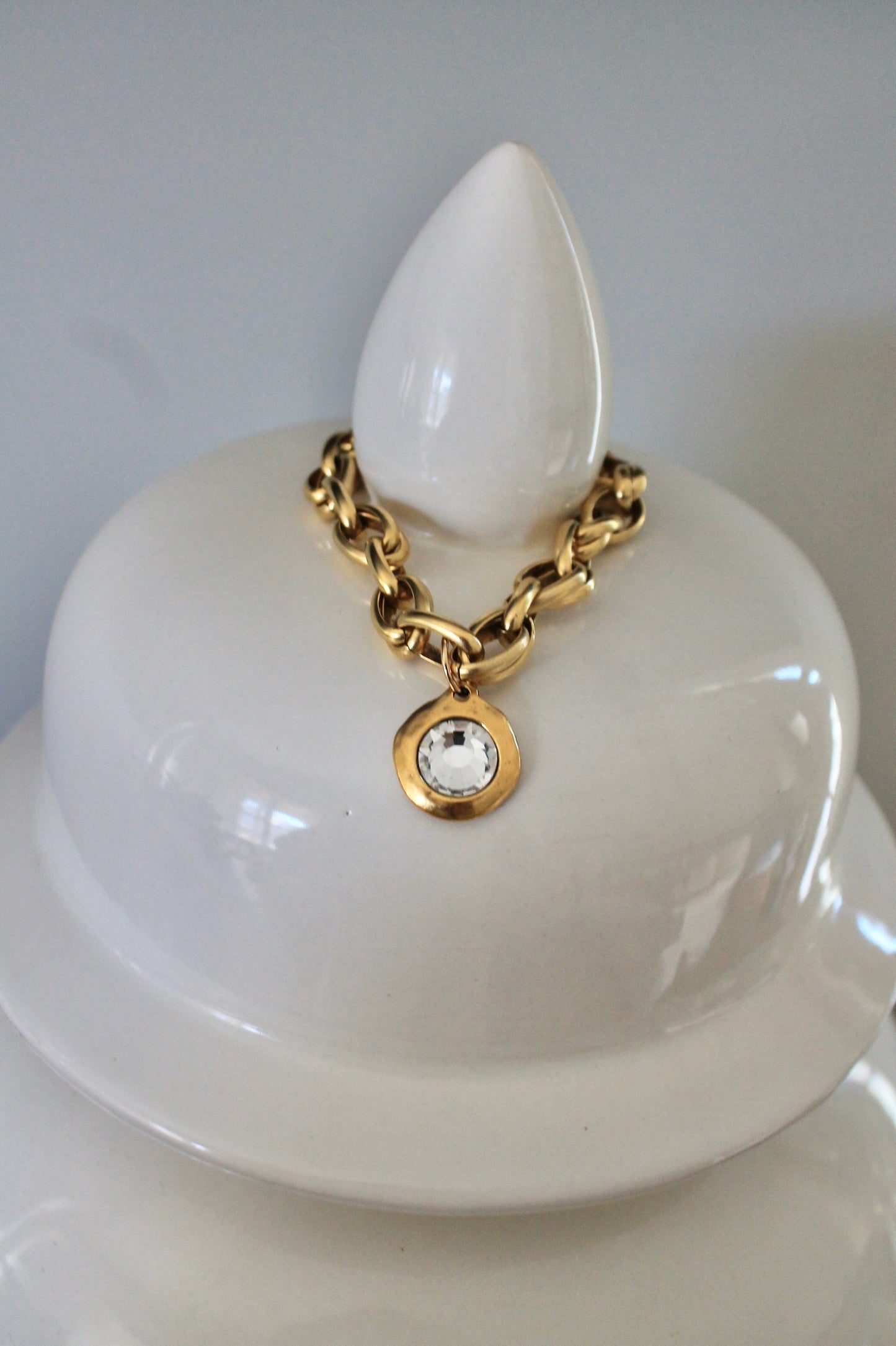 Chunky Bezel Bracelet