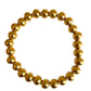 8mm Gold Beaded