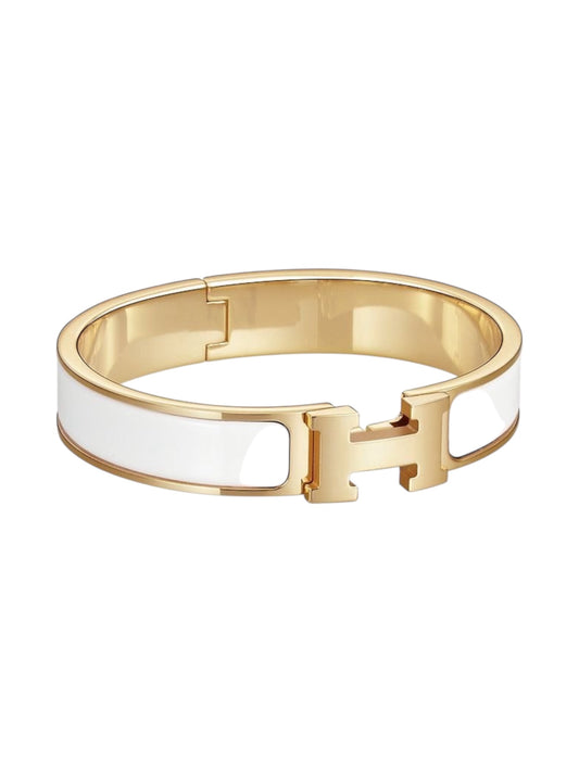 White H Bracelet