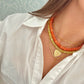 Large Tiger Orange Beaded