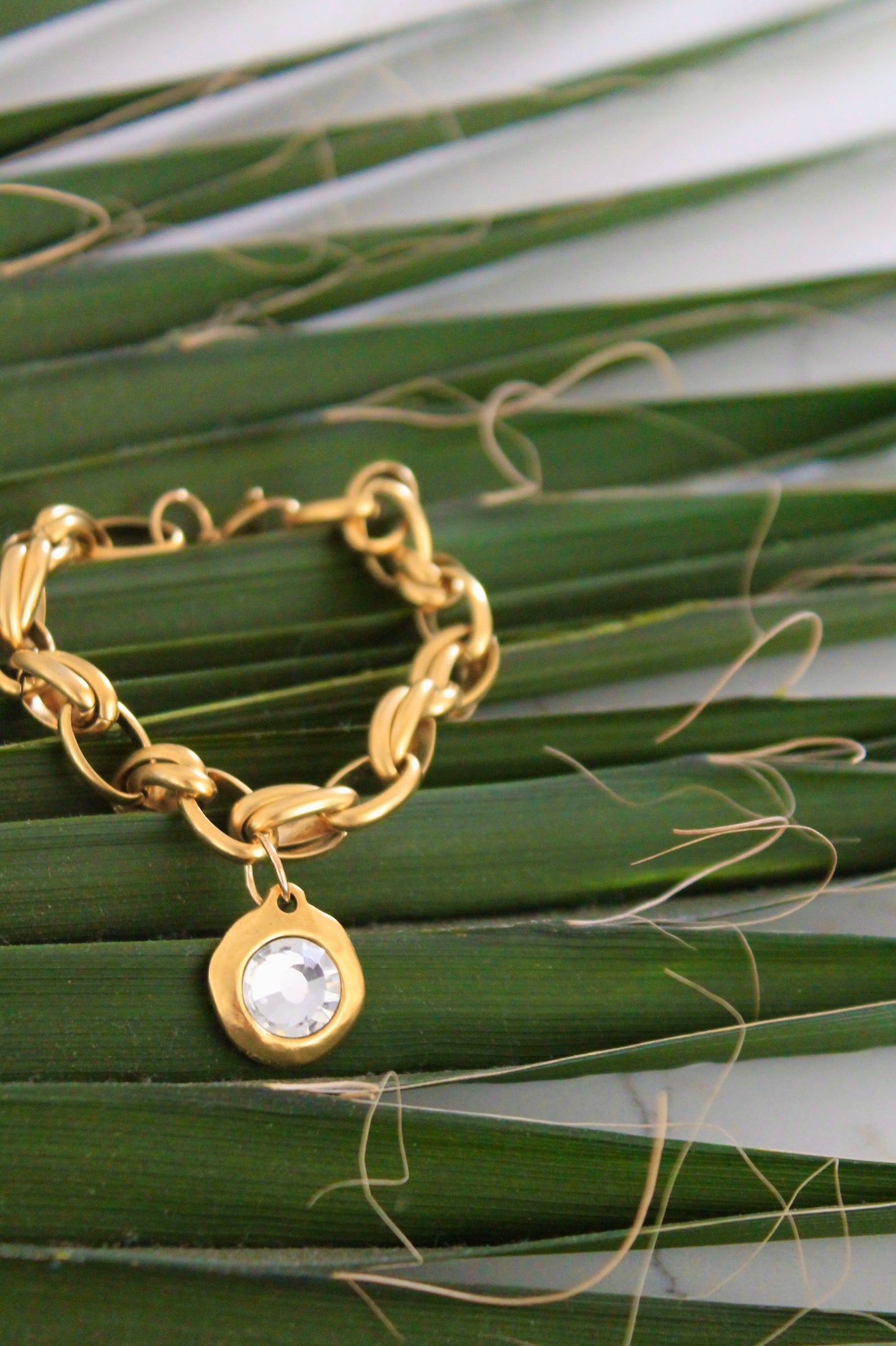 Chunky Bezel Bracelet