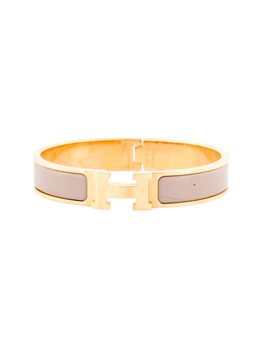 Beige H Bracelet