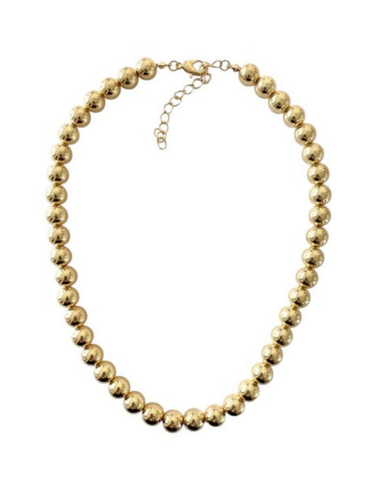 Chunky Gold Beaded