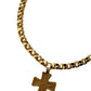 Chunky Cross Necklace