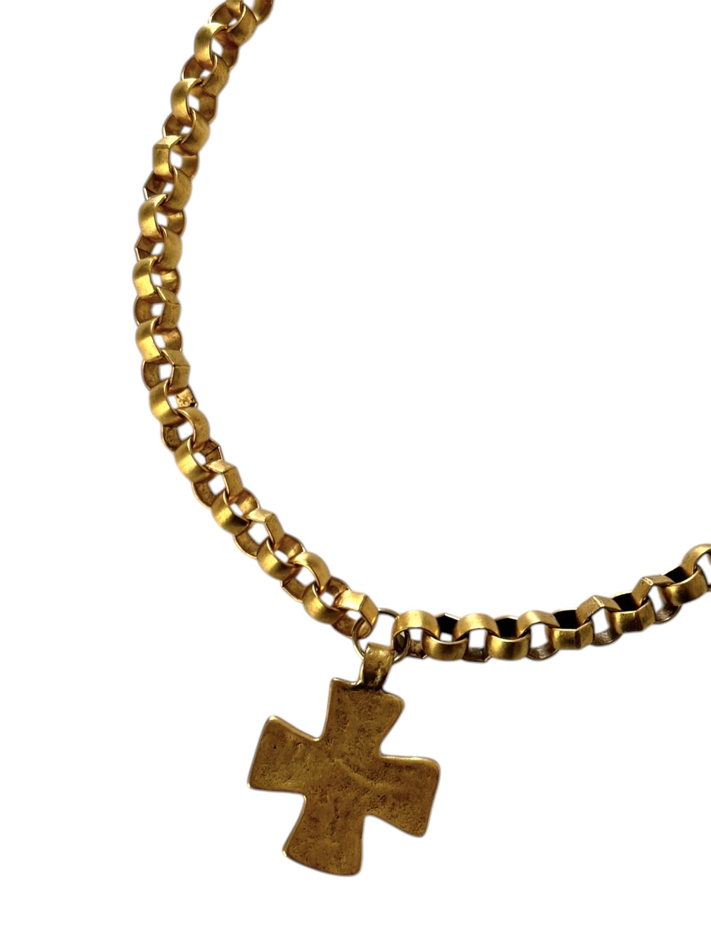 Chunky Cross Necklace