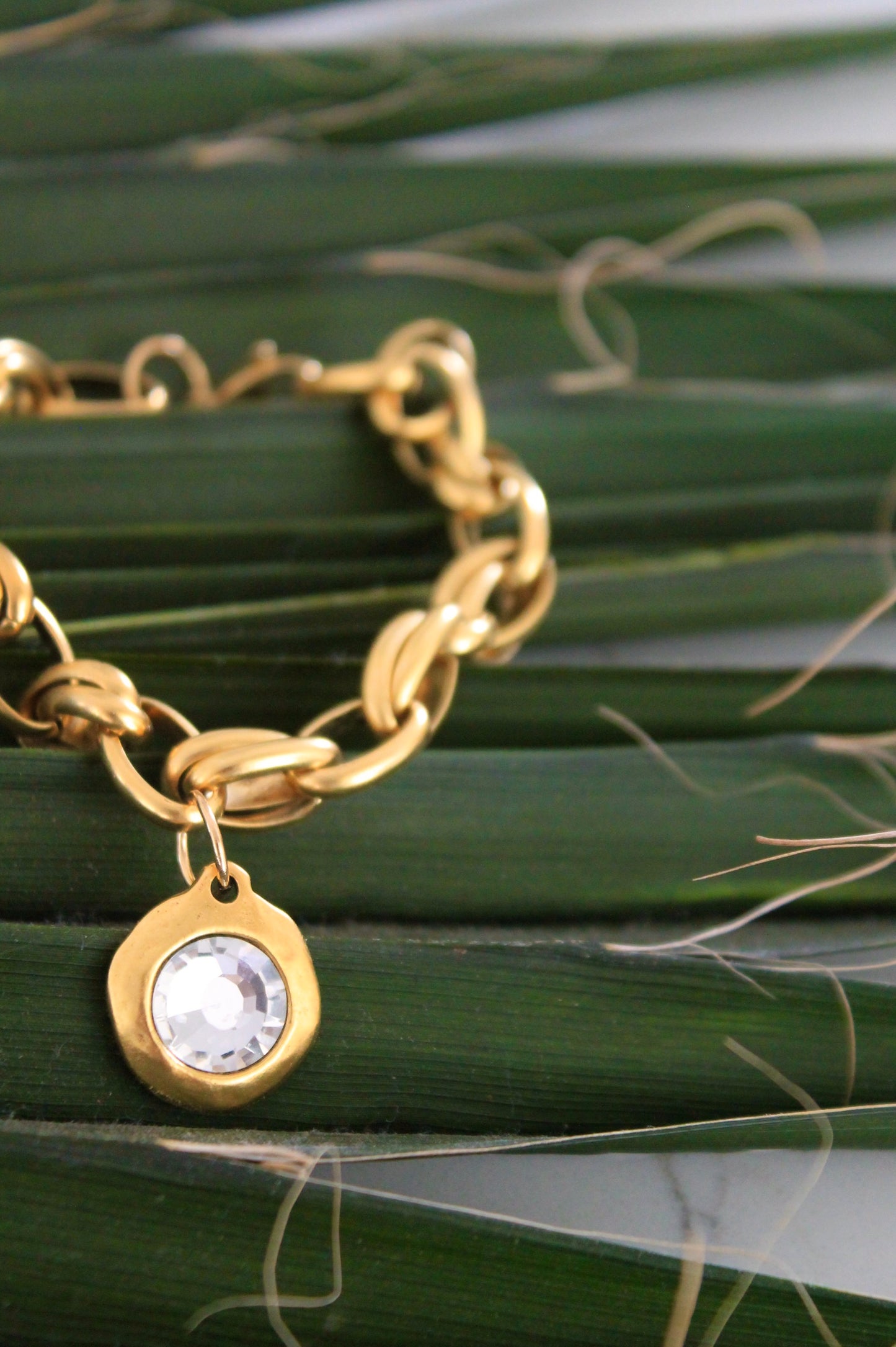 Chunky Bezel Bracelet