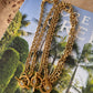 Gold Diamond Toggle Necklace