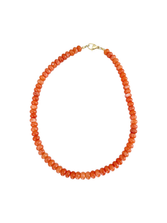 Large Tiger Orange Beaded