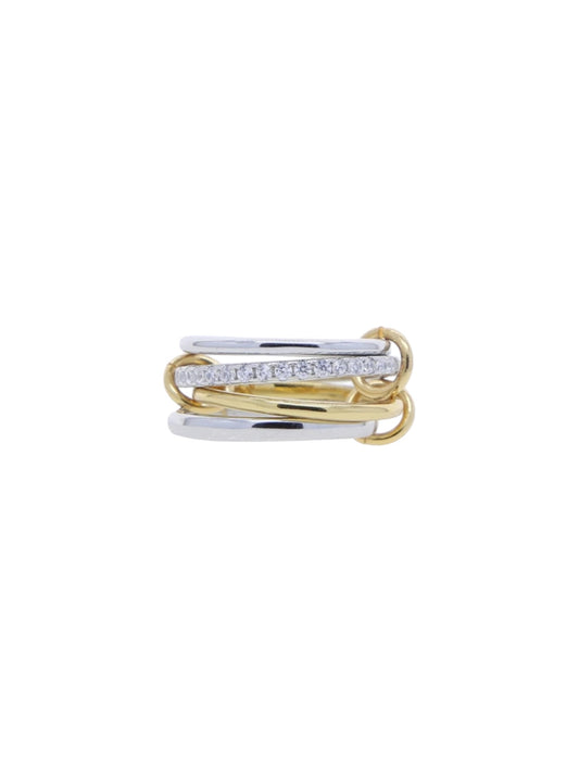 Gold & Silver Lover Stack Ring