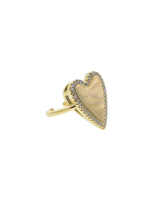 Gold Heart Ring