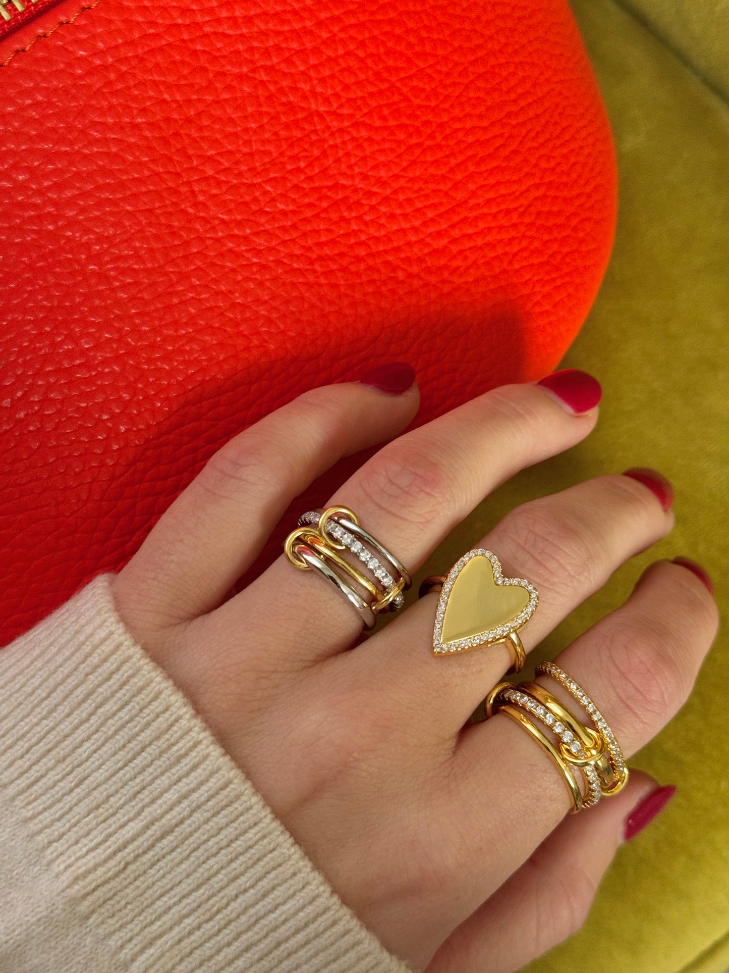 Gold Lover Stack Ring