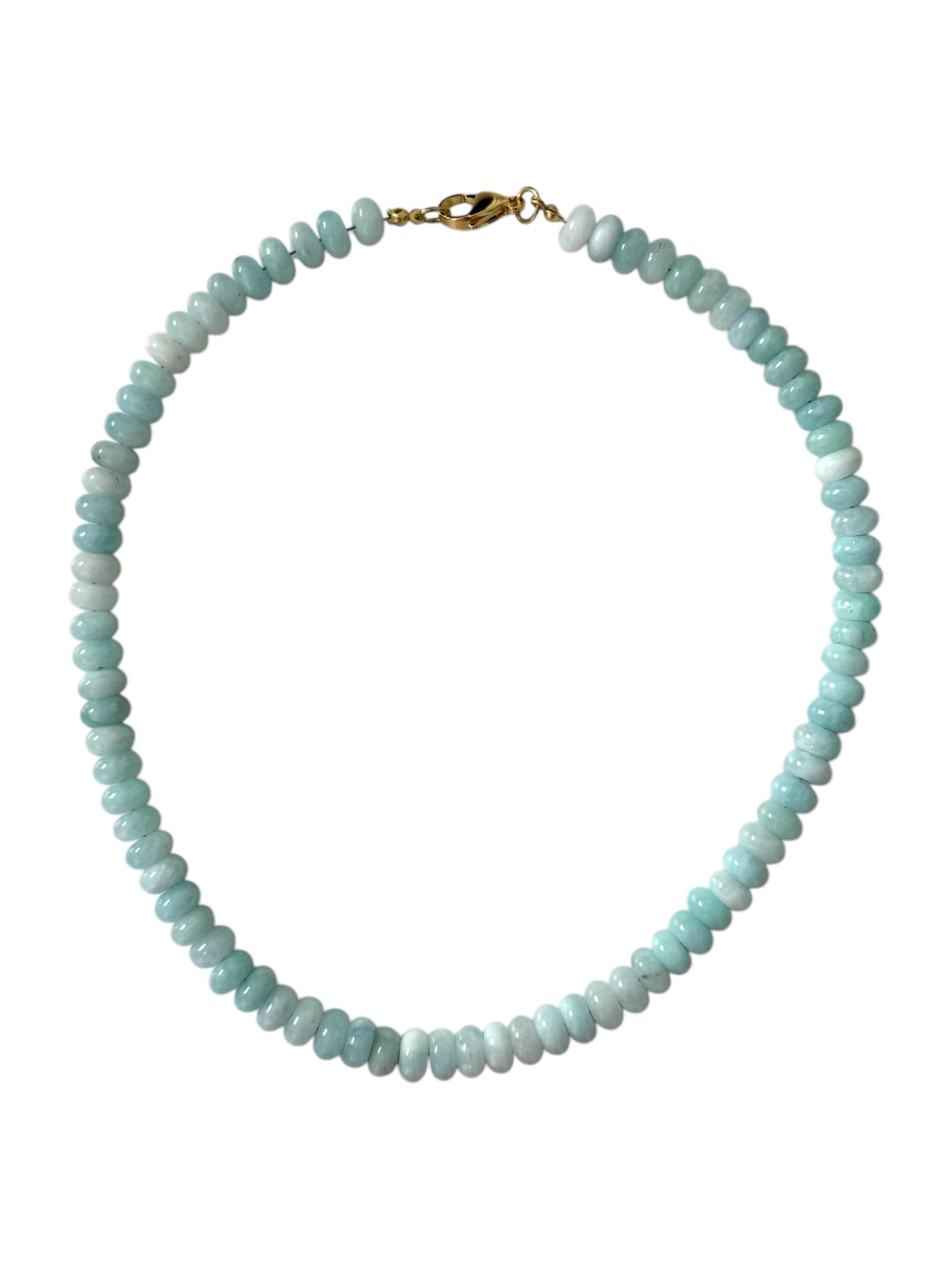 Large Coastal Blue Beaded