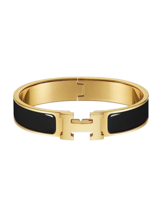 Black H Bracelet