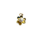 Gold Pearl Flower Charm
