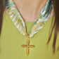 Cove Cross Scarf Necklace