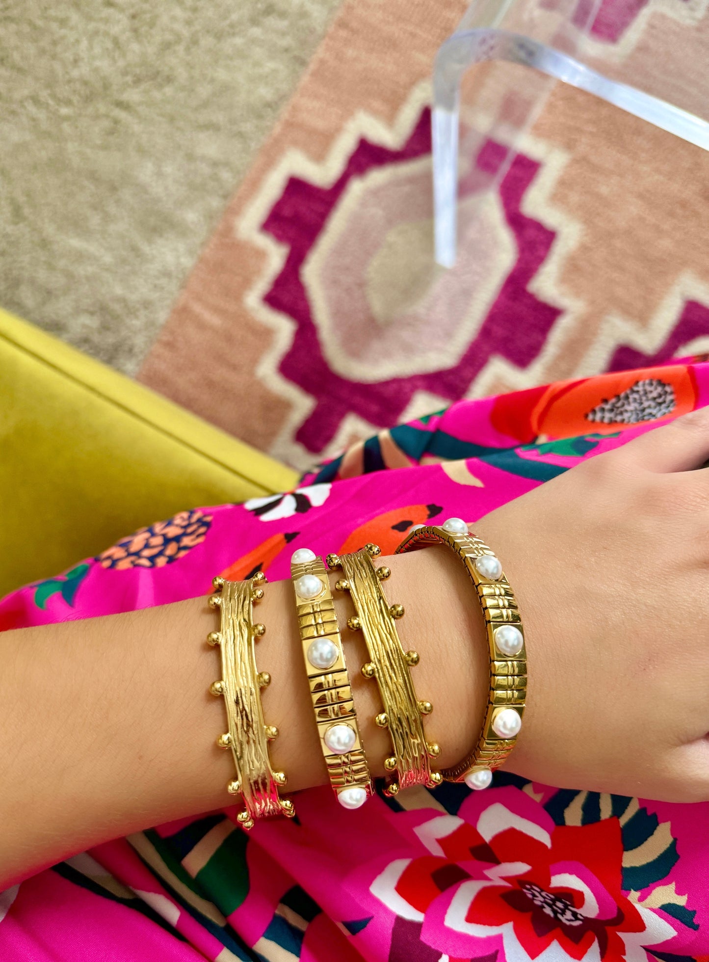 Gold Rio Bangle