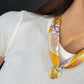 Lindy Heart Scarf Necklace