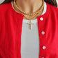 Pearl Cross Necklace