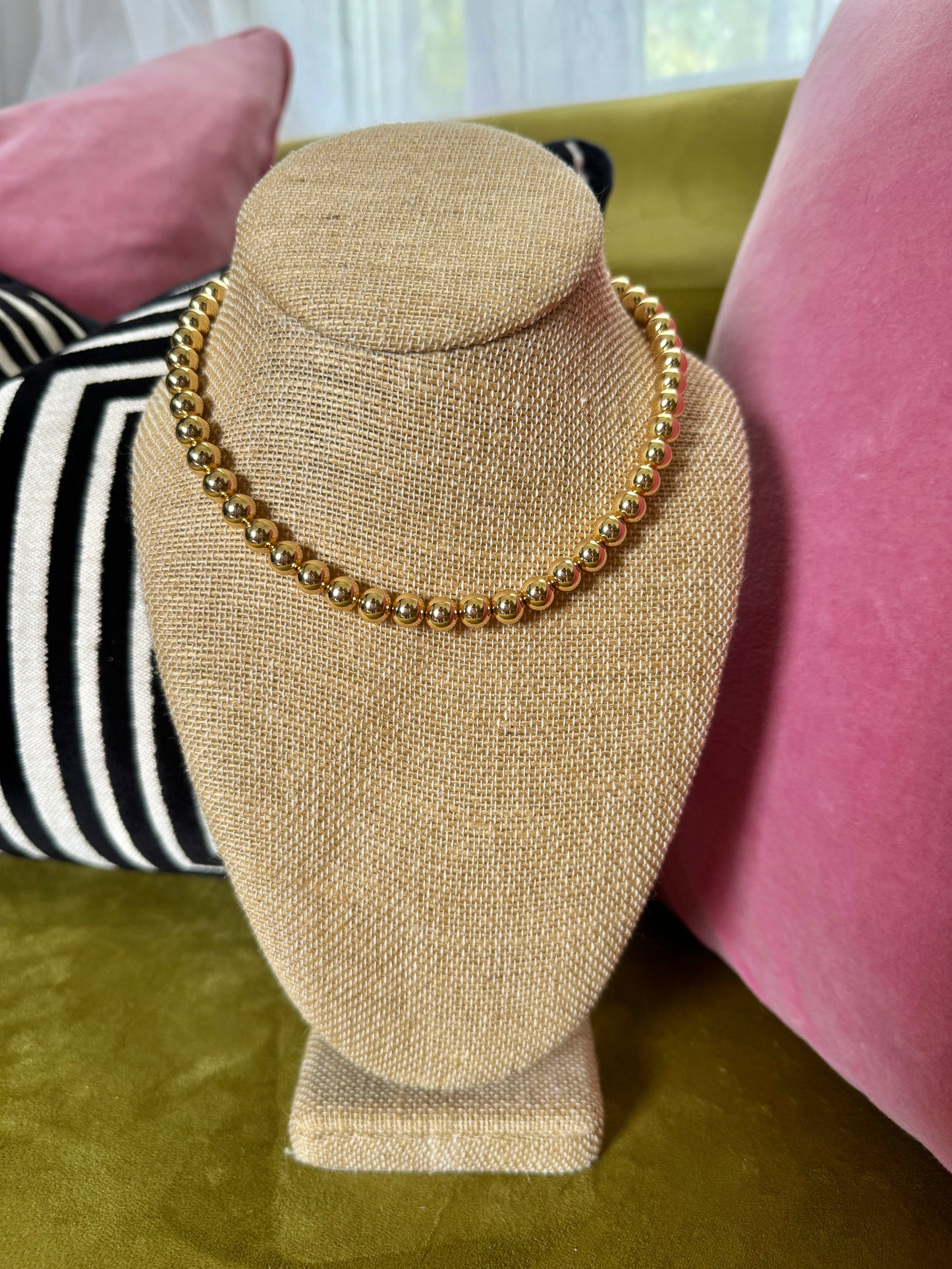 Chunky Gold Beaded