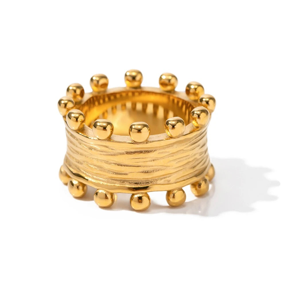 Goldie Beaded Ring