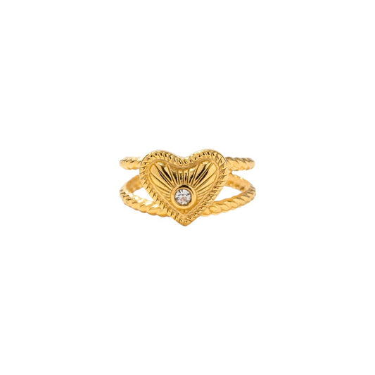 Scout Open Heart Ring