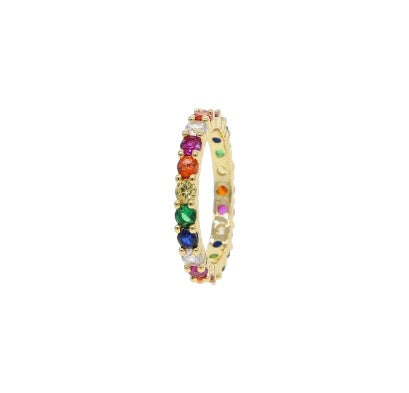 Diamond Rainbow Thin Band
