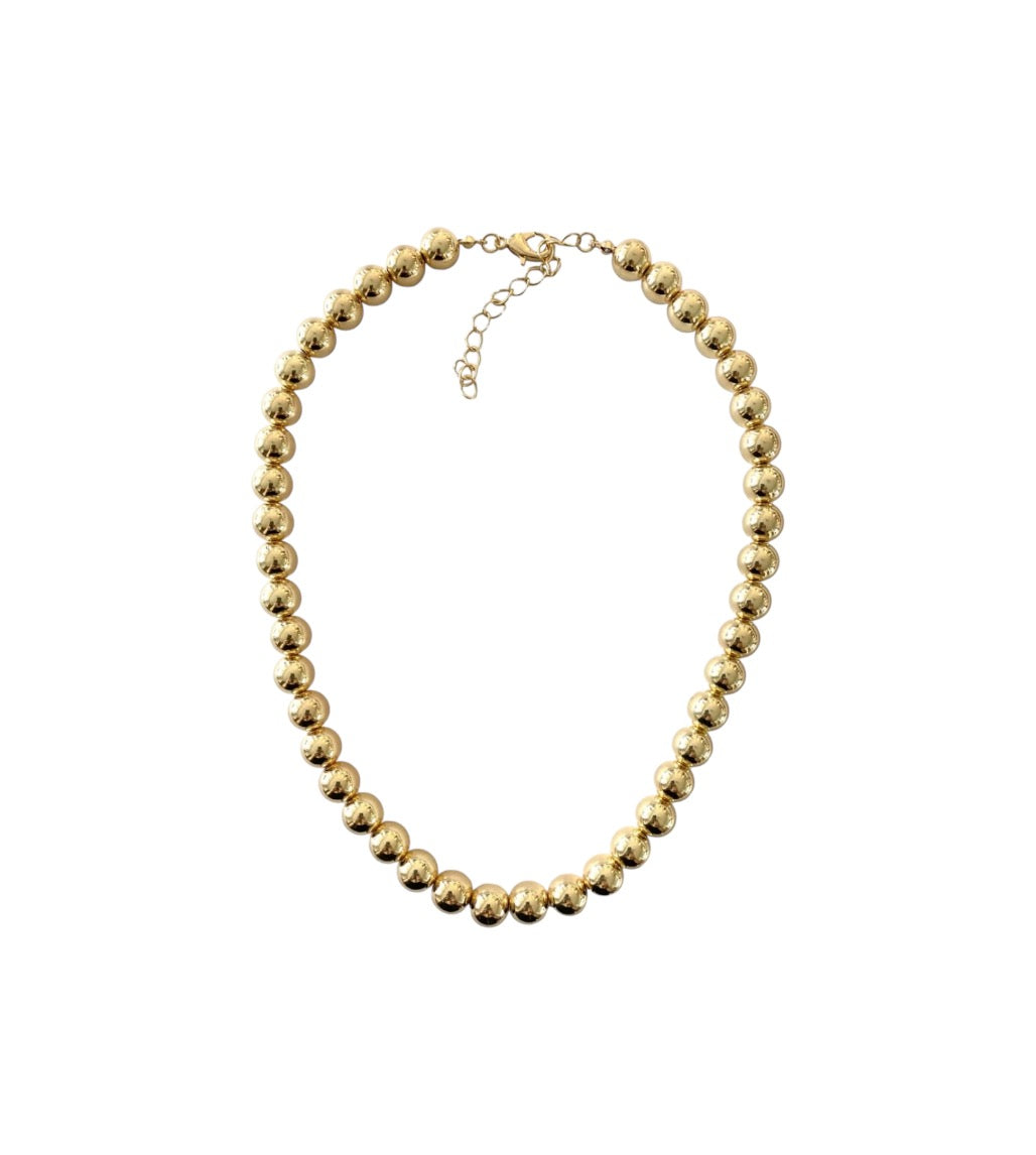 Chunky Gold Beaded