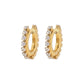 Gold Diamond Party Hoops