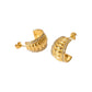 Gold Carter Hoops