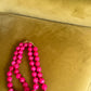 Pink Penny Bubble Necklace