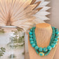 Jumbo Teal Necklace