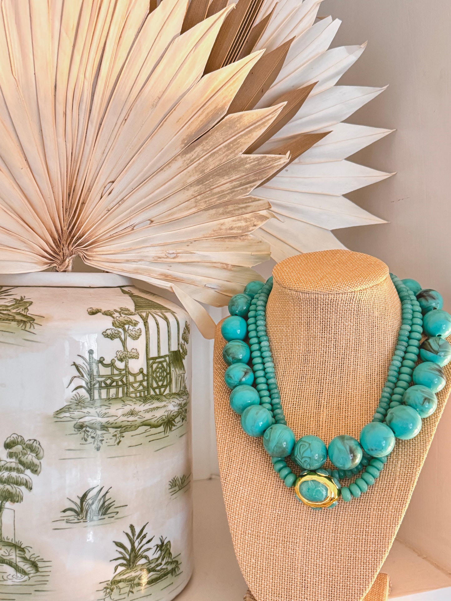 Jumbo Teal Necklace