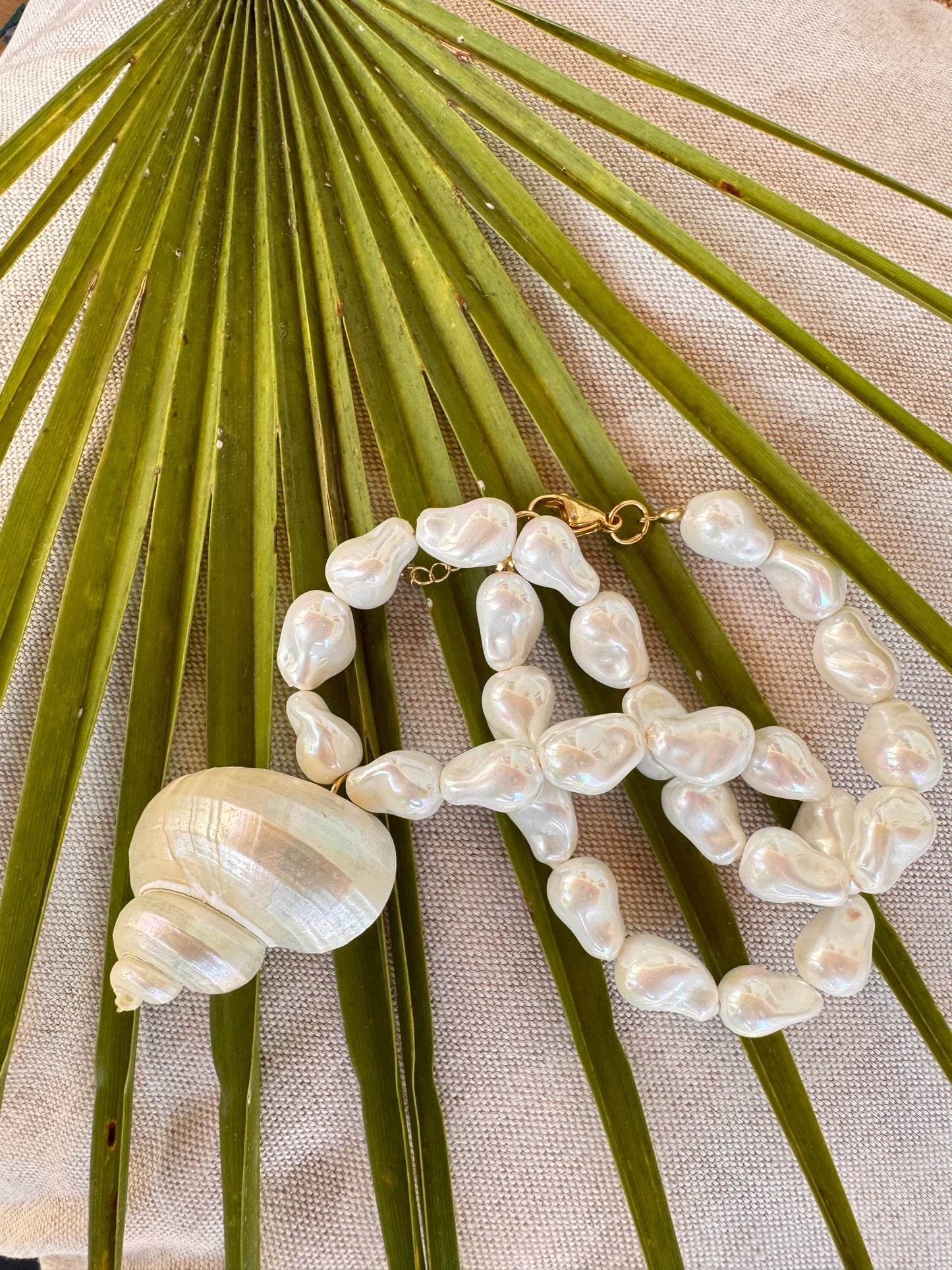 Teagan Turbo Shell on Pearl