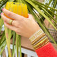 Gold Textured Band Ring